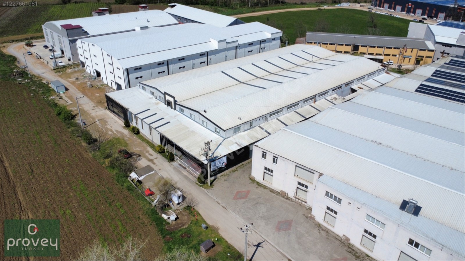 Provey Vera Dan İnegölde 6500 M2 Satılık Fabrika
