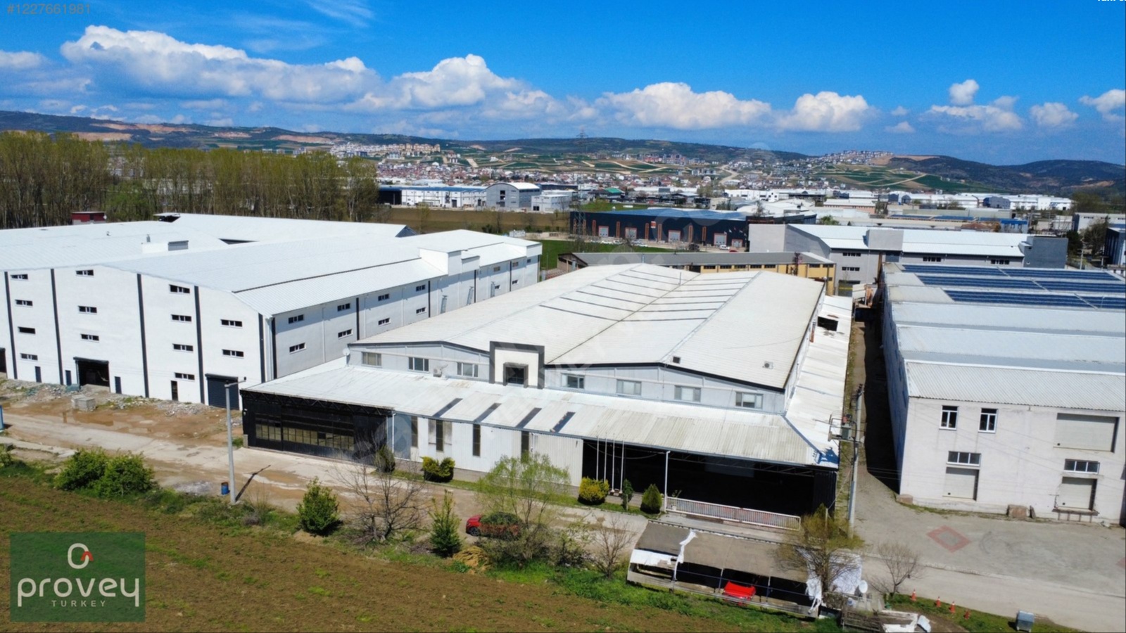 Provey Vera Dan İnegölde 6500 M2 Satılık Fabrika