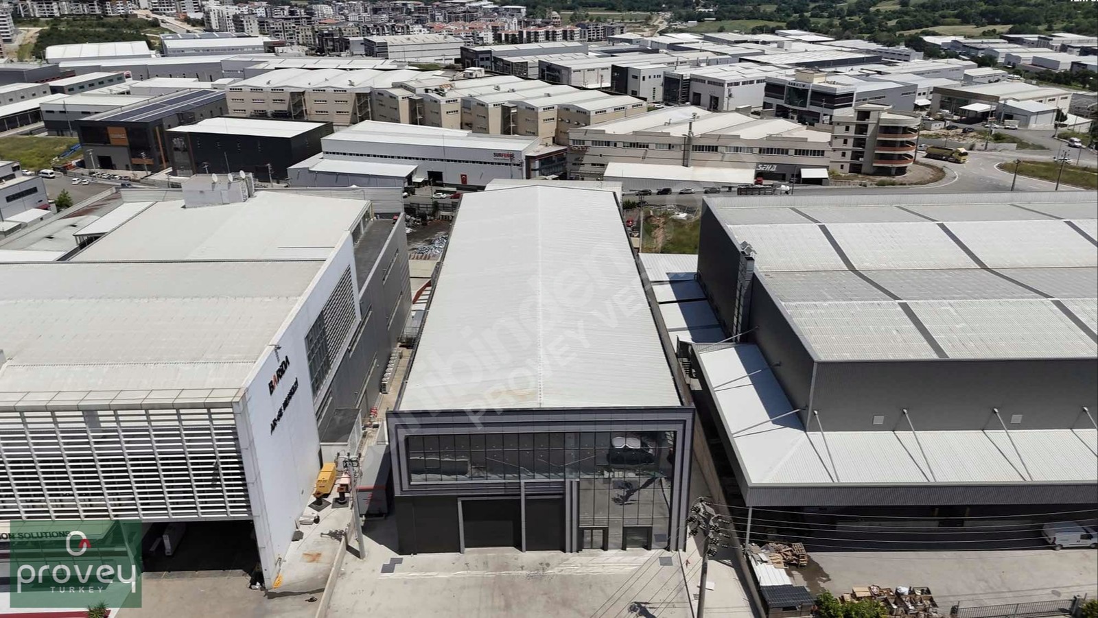 Provey Vera Kayapa Osb'de 6400 M2 Kiralık Fabrika