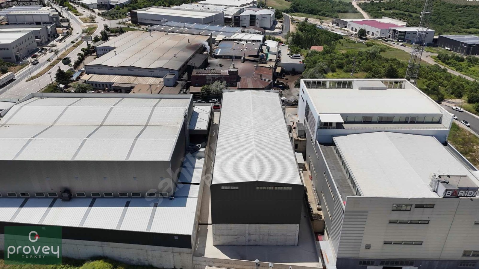 Provey Vera Kayapa Osb'de 6400 M2 Kiralık Fabrika