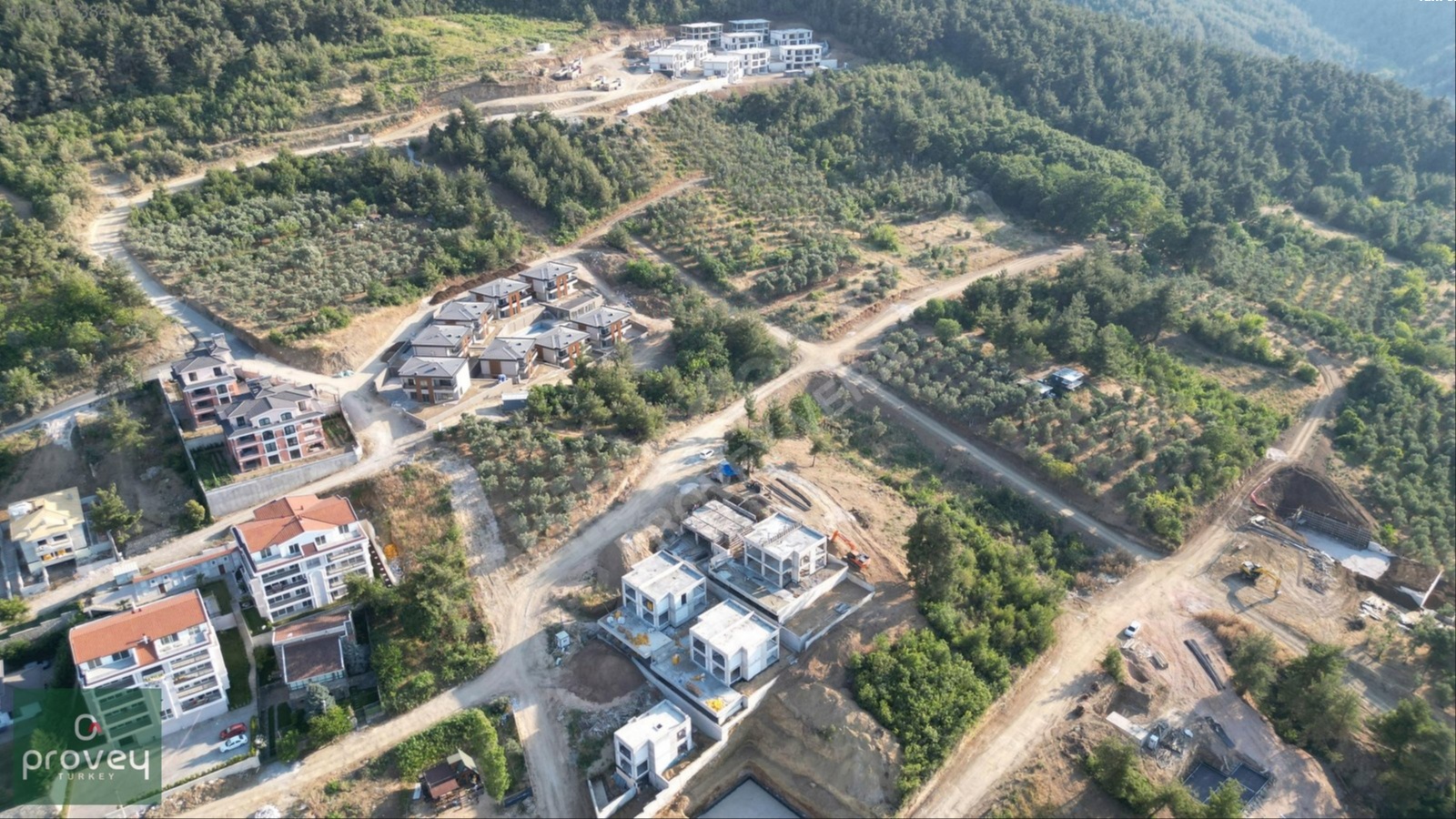 Provey Vera Nilüfer Yaylacık'ta 2.240m2 Villa İmarlı Arsa