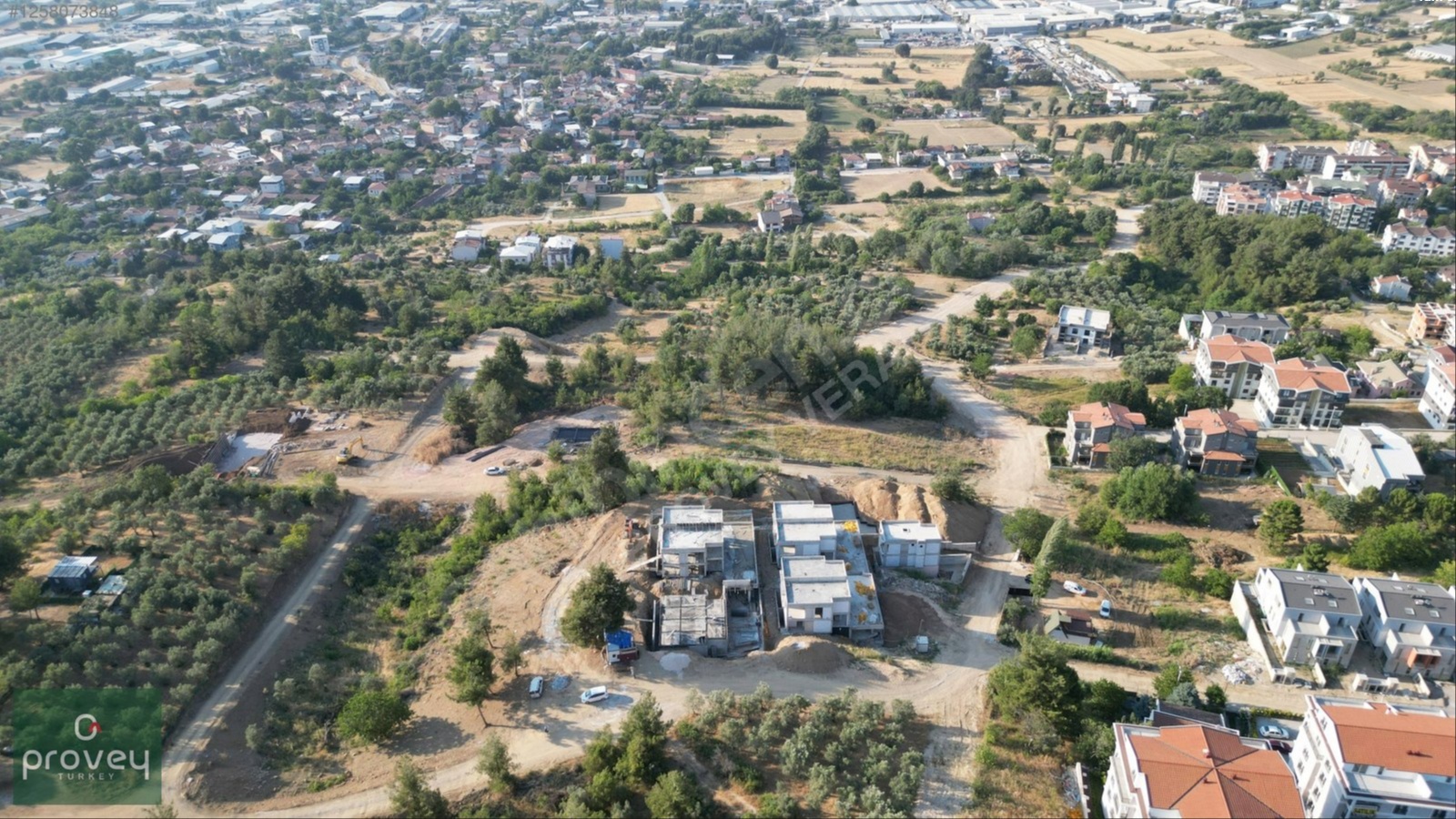 Provey Vera Nilüfer Yaylacık'ta 2.240m2 Villa İmarlı Arsa