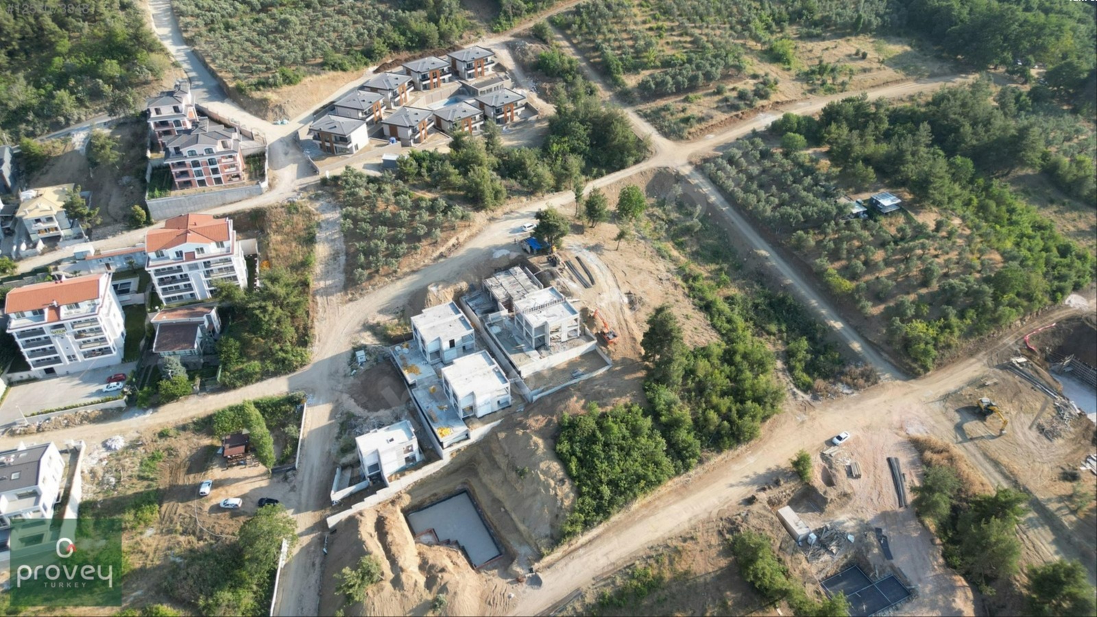 Provey Vera Nilüfer Yaylacık'ta 2.240m2 Villa İmarlı Arsa