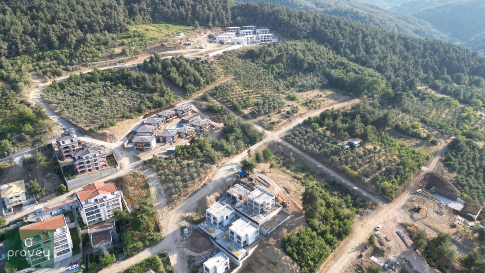 Provey Vera Nilüfer Yaylacık'ta 2.240m2 Villa İmarlı Arsa