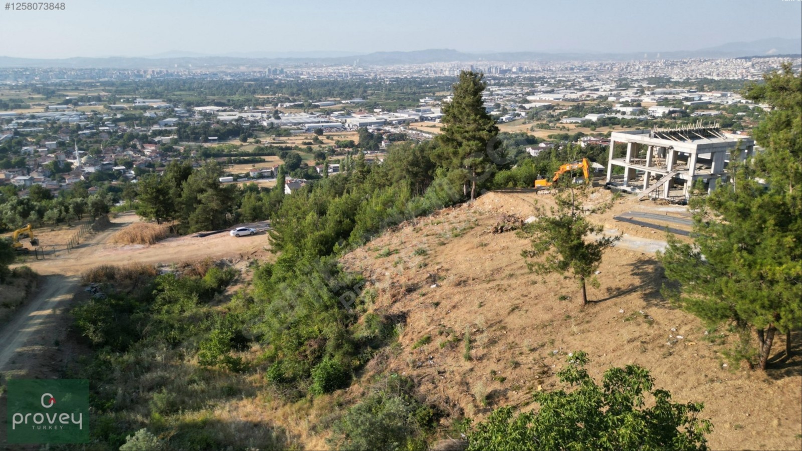 Provey Vera Nilüfer Yaylacık'ta 2.240m2 Villa İmarlı Arsa