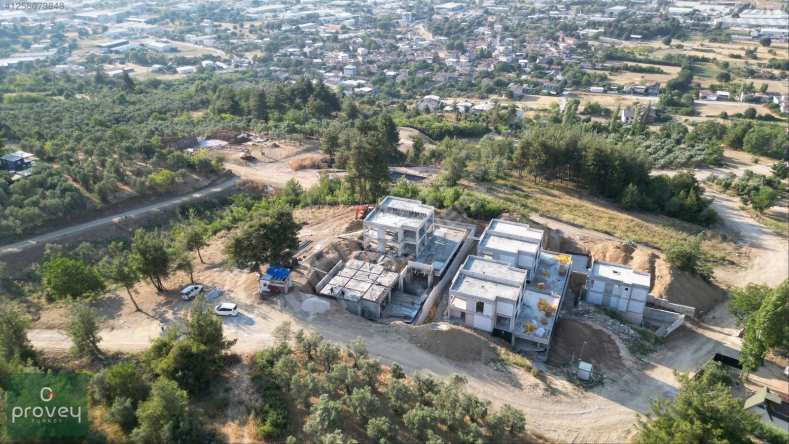 Provey Vera Nilüfer Yaylacık'ta 2.240m2 Villa İmarlı Arsa