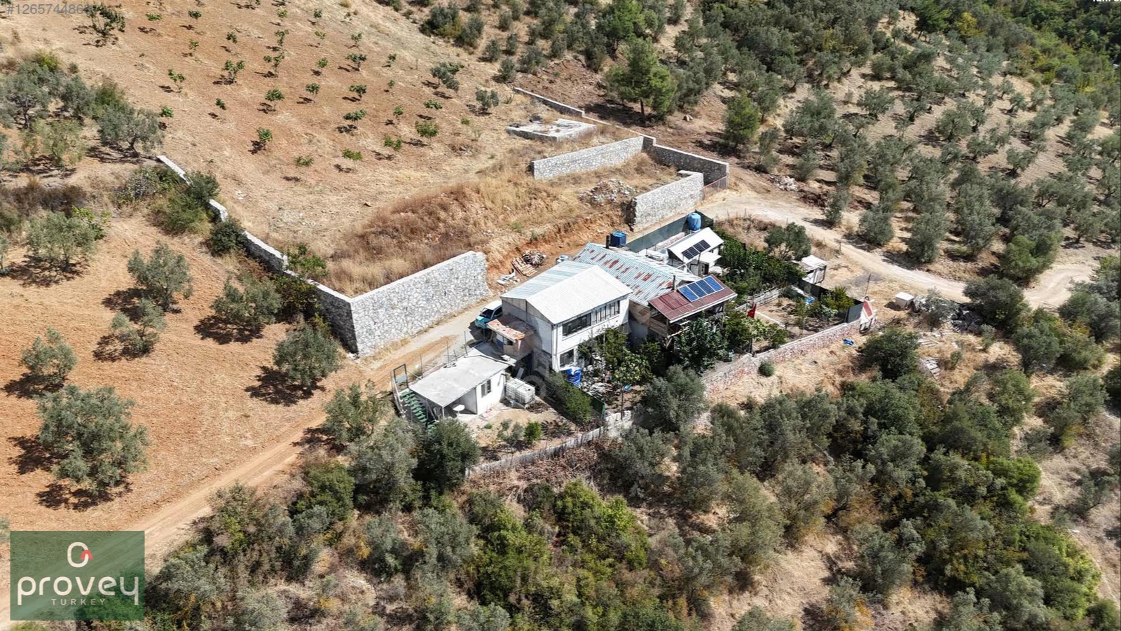 Provey Vera Demirtaş Barbaros'ta Satılık 130 M2 Hobi Bahçesi