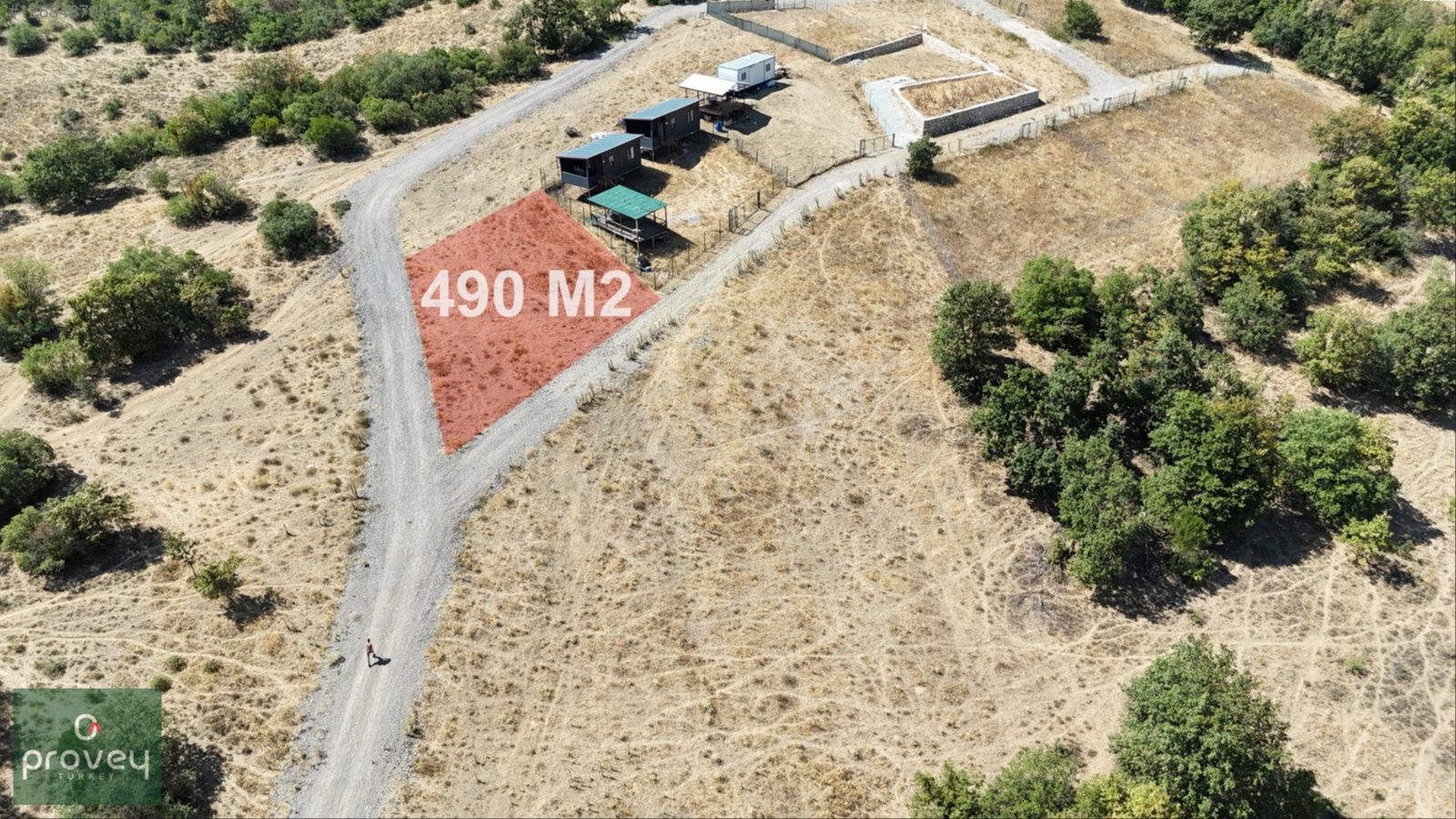 Provey Vera Dağyenice Gölete 900mt Mesafede 490m2 Satılık Tarla