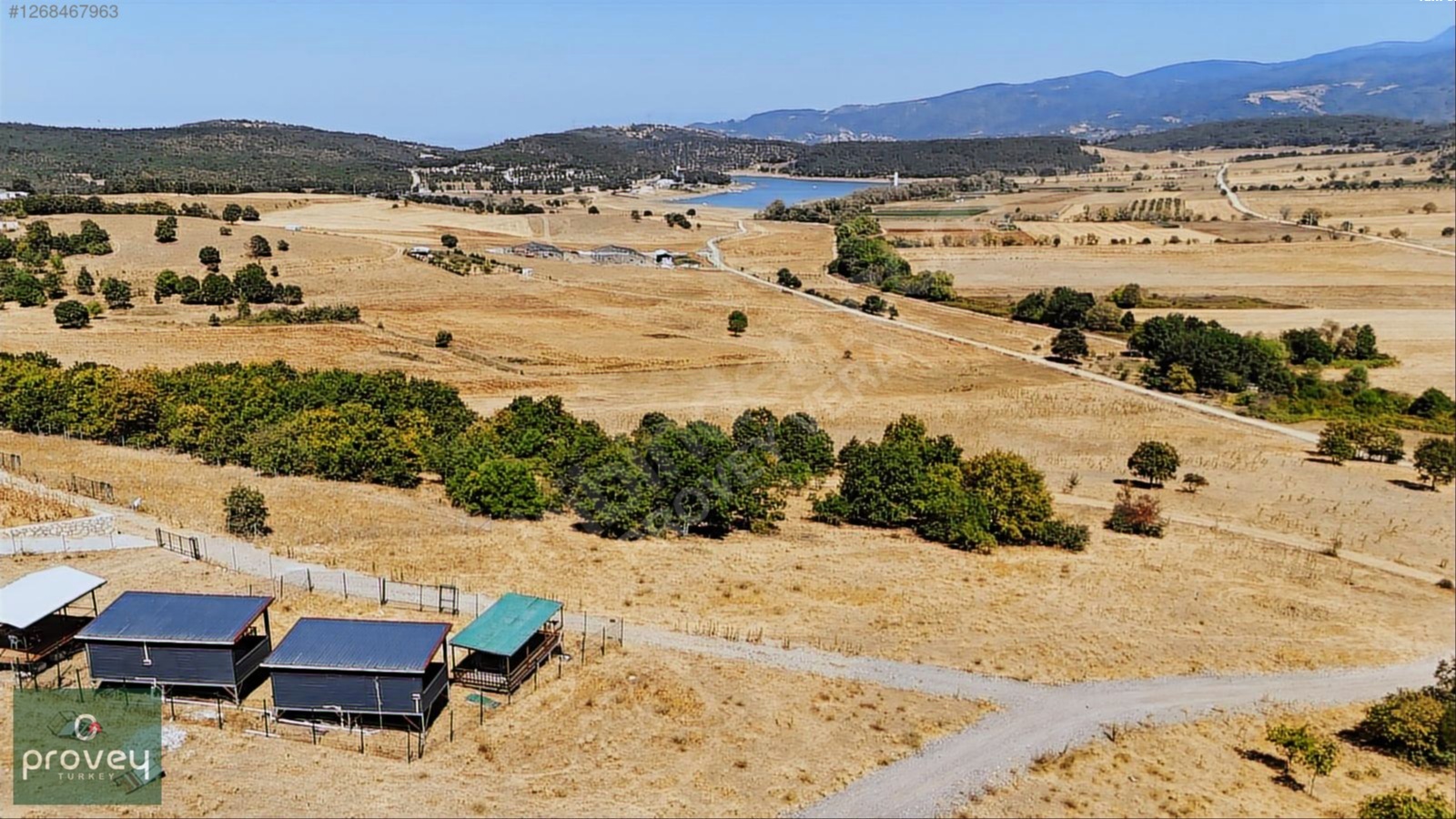 Provey Vera Dağyenice Gölete 900mt Mesafede 490m2 Satılık Tarla