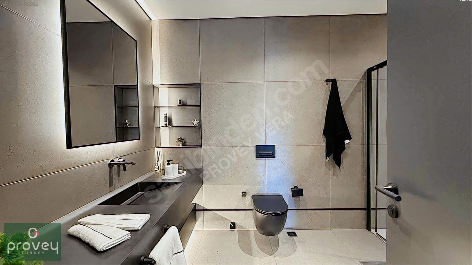 Provey Artı 2000 Newline Projesinde Havuz Cephe Fırsat 4+1 Daire