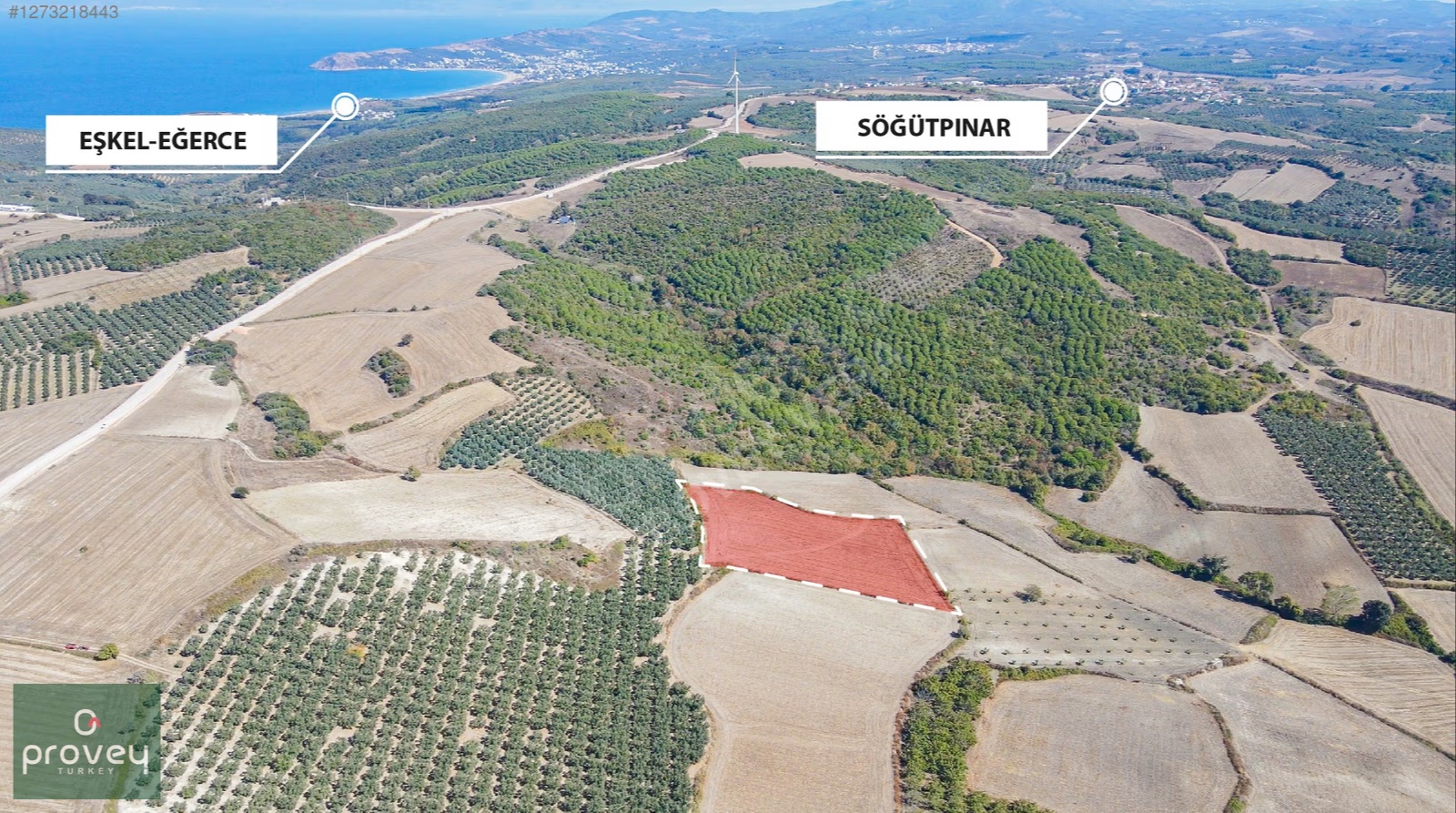 PROVEY VERA MUDANYA SÖĞÜTPINAR SATILIK 7718 m2 YATIRIMLIK ARAZİ