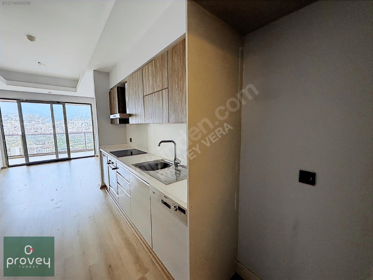 Provey Vera Odunluk Sur Yapı Rezidansta 1+1 Kiralık Daire