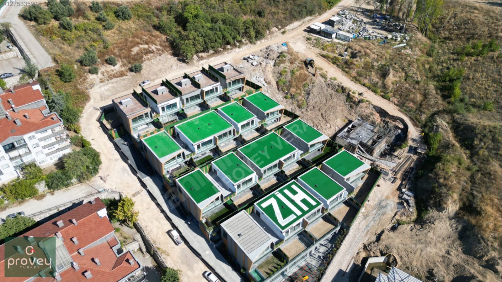 Provey Vera Hill Villa Gümüştepe'de Satılık Sıfır 4+1 Lüks Villa