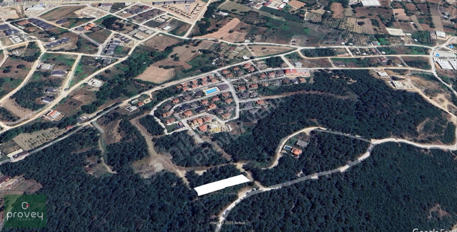 Provey Vera Kayapa Zafer'de 517 M2 Satılık Villa İmarlı Arsa