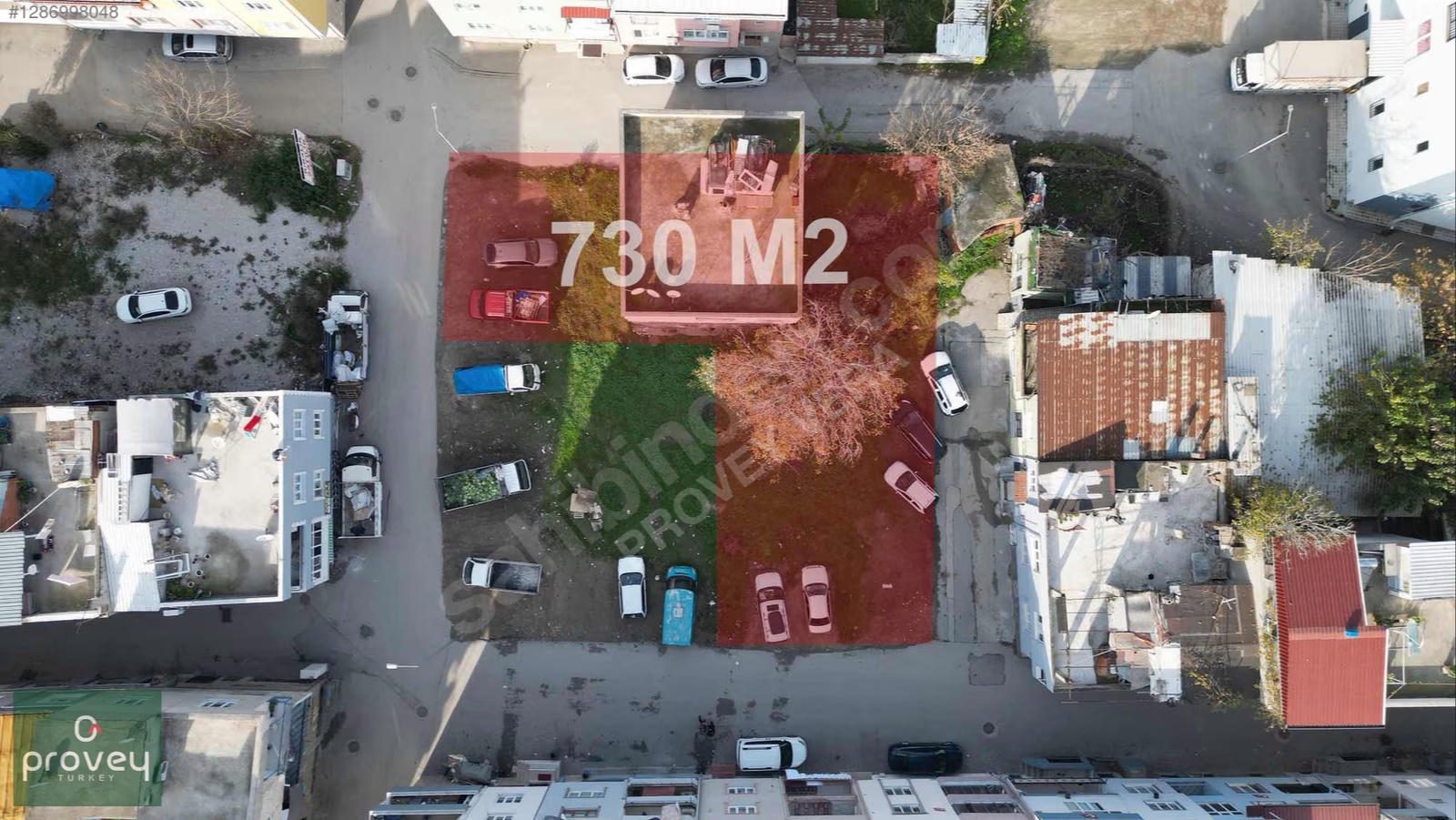 Provey Vera Vişne'de Satılık 730 M2 Sanayi İmarlı Fırsat Arsa