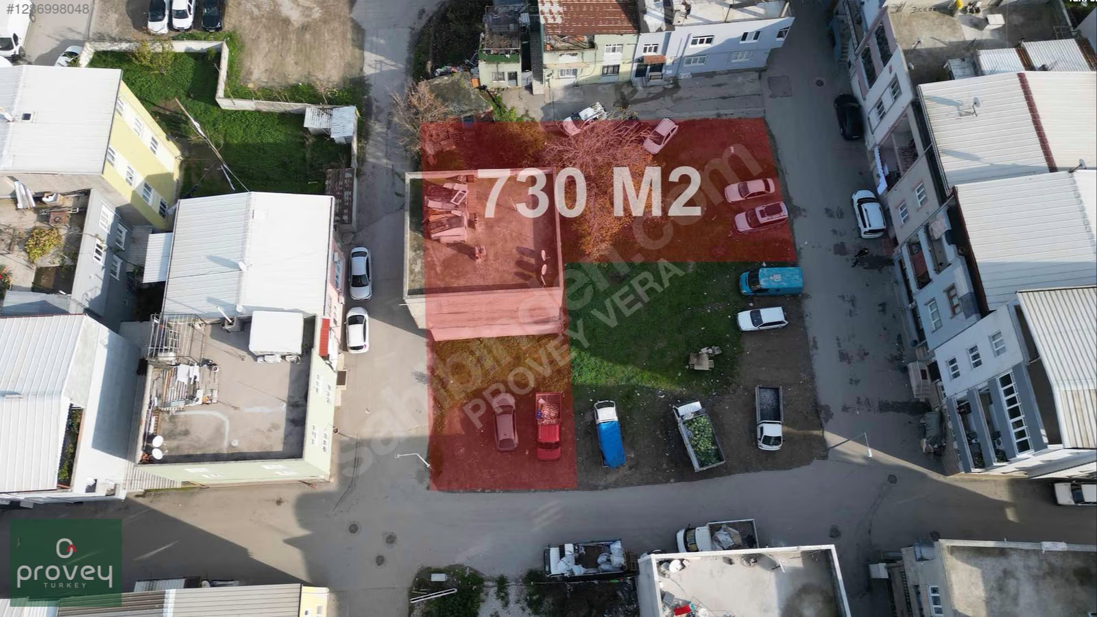 Provey Vera Vişne'de Satılık 730 M2 Sanayi İmarlı Fırsat Arsa