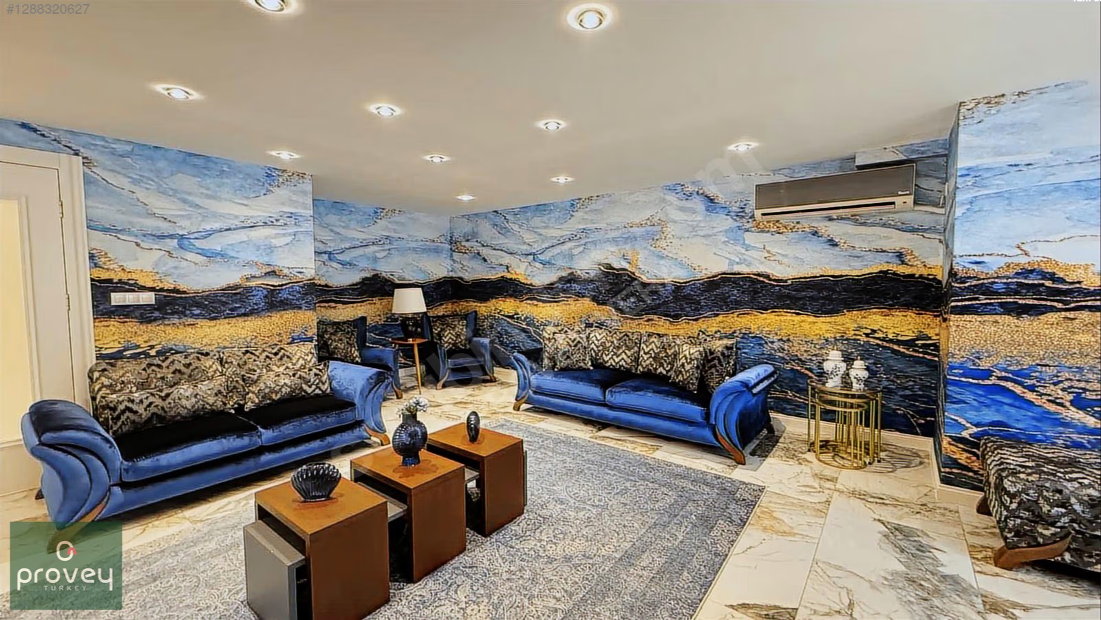 Provey Vera 23 Nisan Foreli Evlerin'de Satılık Eşyalı 5+1 Daire