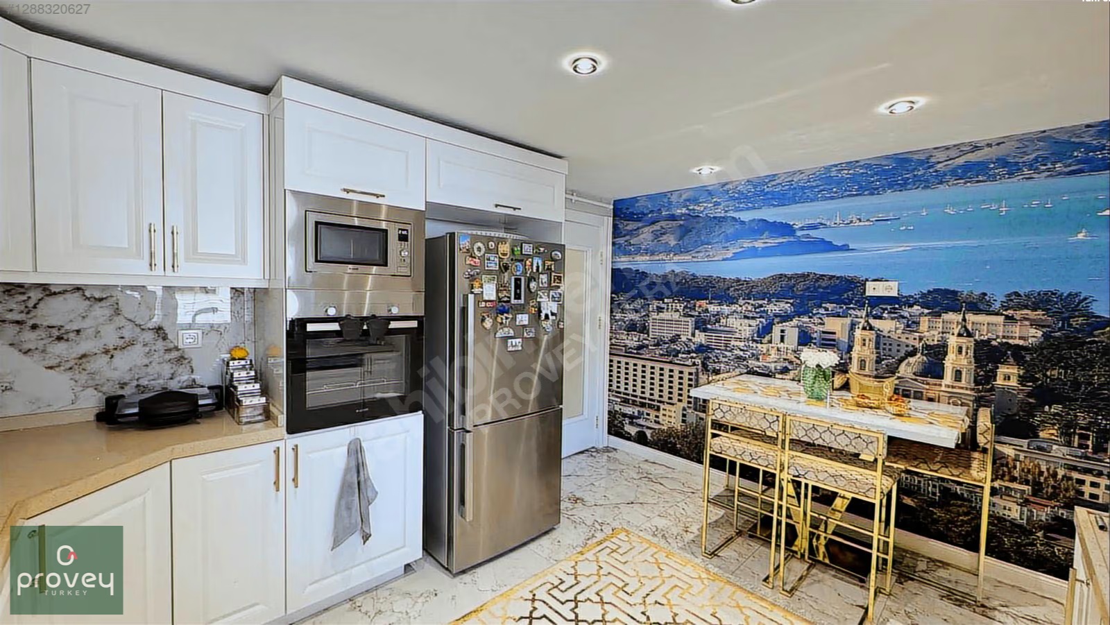 Provey Vera 23 Nisan Foreli Evlerin'de Satılık Eşyalı 5+1 Daire