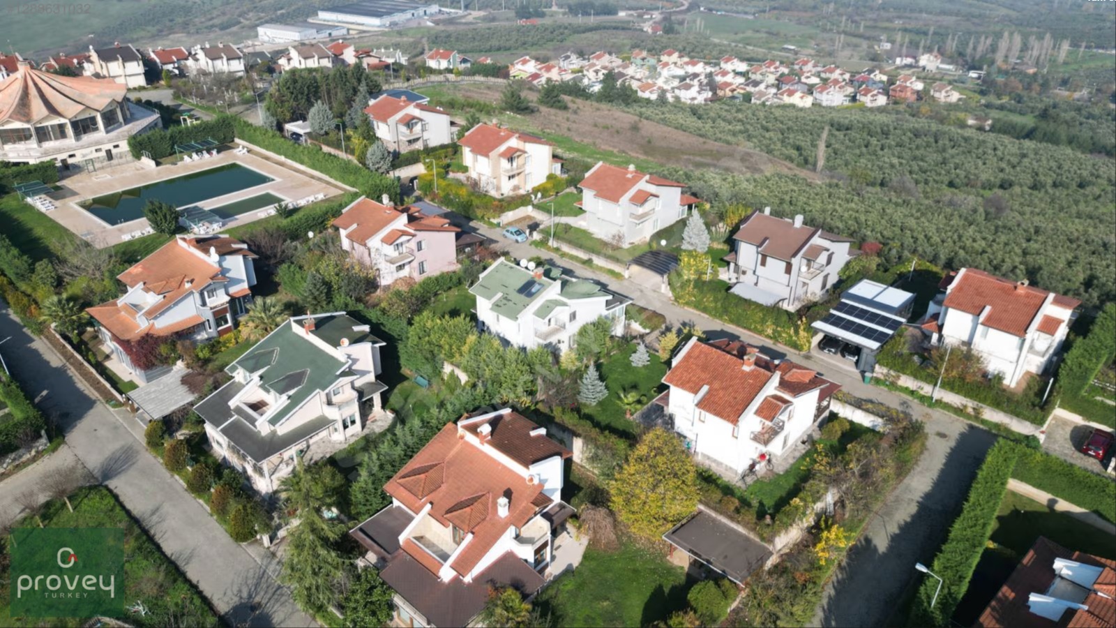 Provey Vera Bademli Mürsel'de Site İçi 6+2 Bahçeli Satılık Villa