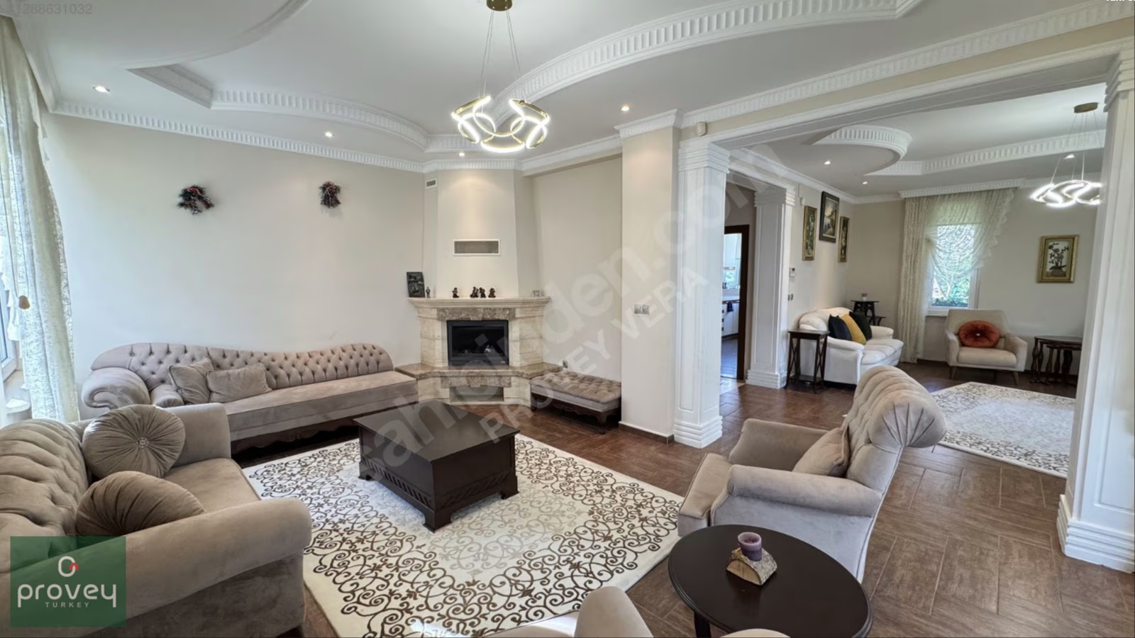 Provey Vera Bademli Mürsel'de Site İçi 6+2 Bahçeli Satılık Villa