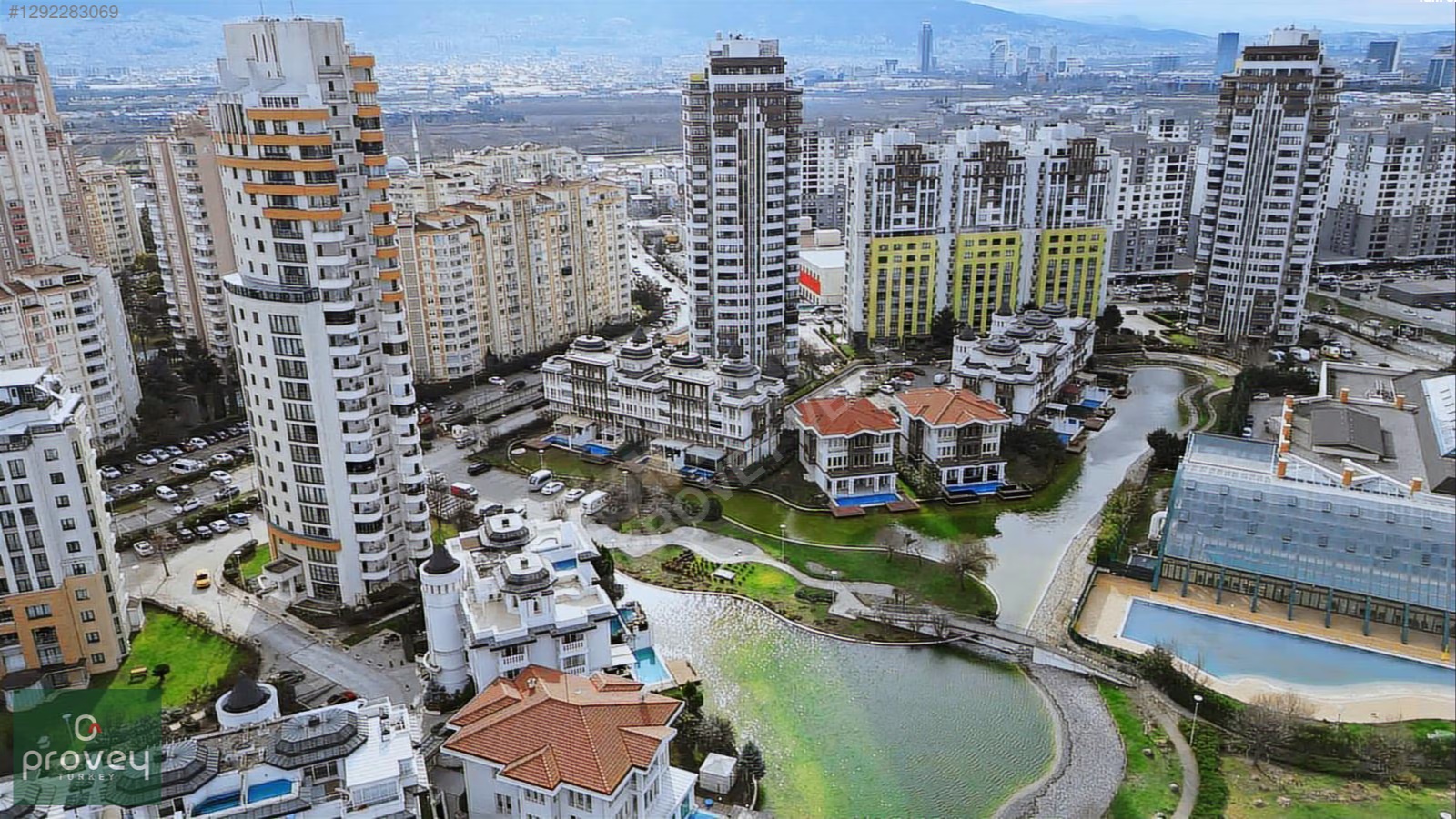 Provey Sinpaş Bursa Modern'de Satılık 3,5+1 Lüks Manzaralı Daire