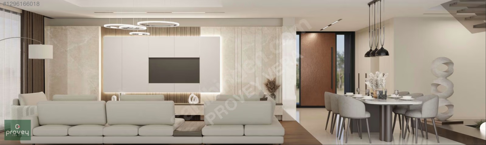 Provey Vera'da Avlu Nilüferköy'de Satılık 4+1 Lüks Villa