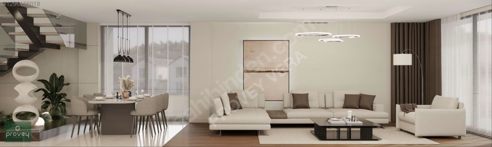 Provey Vera'da Avlu Nilüferköy'de Satılık 4+1 Lüks Villa