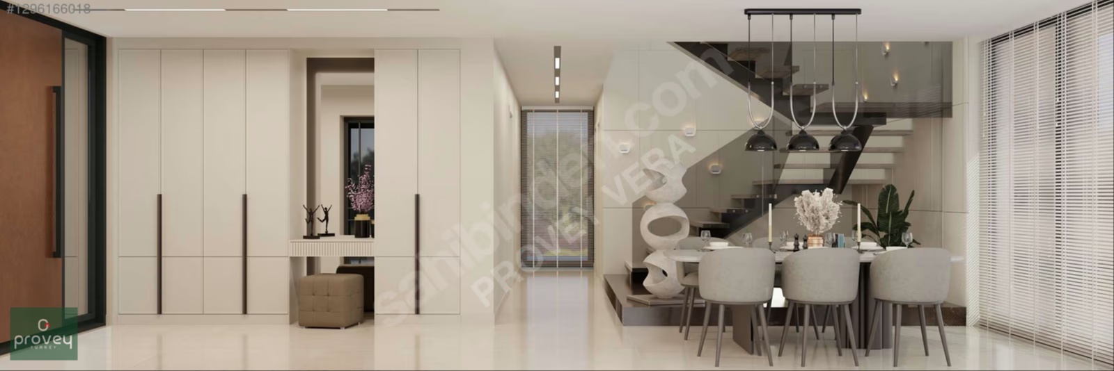 Provey Vera'da Avlu Nilüferköy'de Satılık 4+1 Lüks Villa