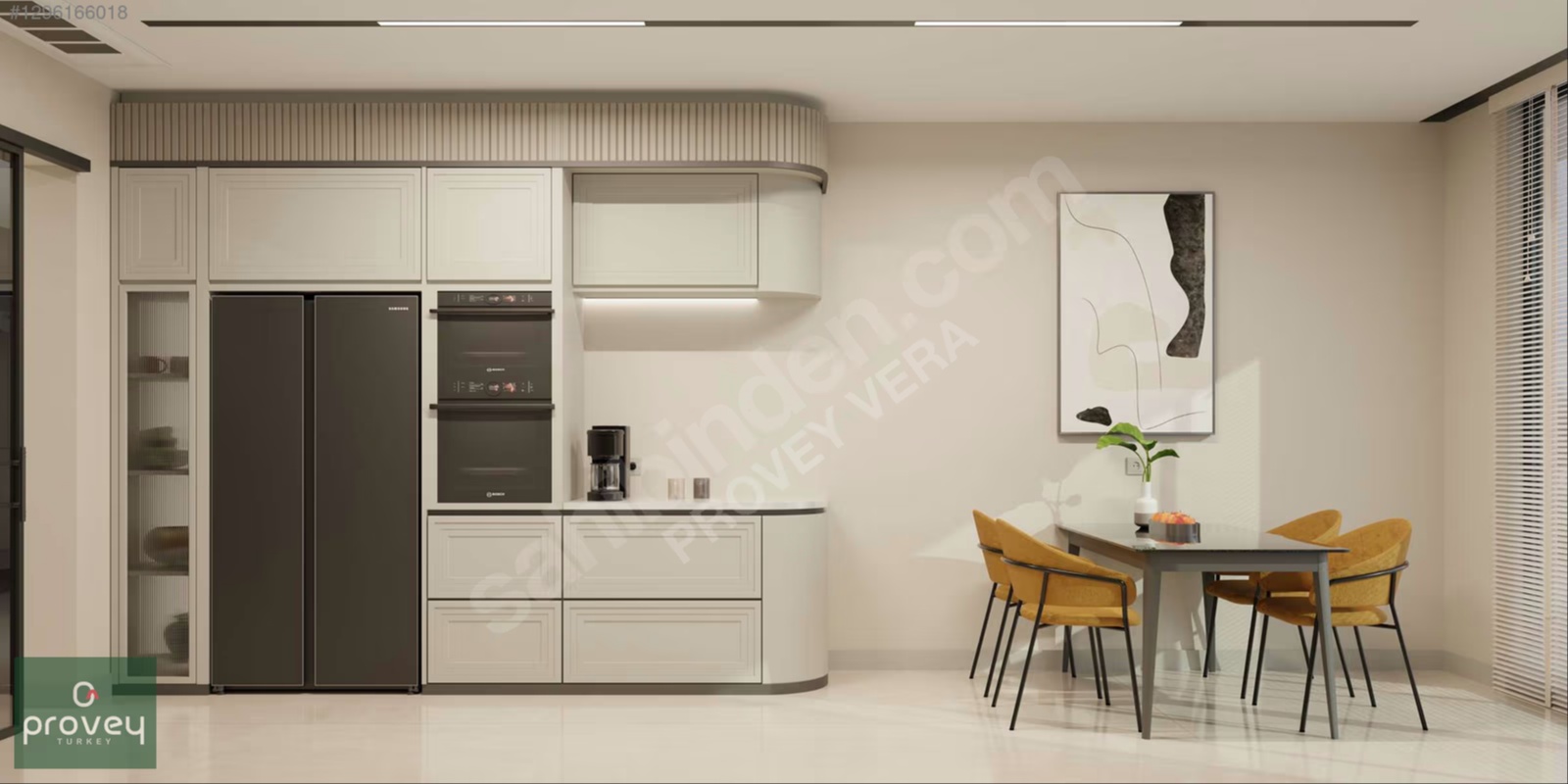 Provey Vera'da Avlu Nilüferköy'de Satılık 4+1 Lüks Villa