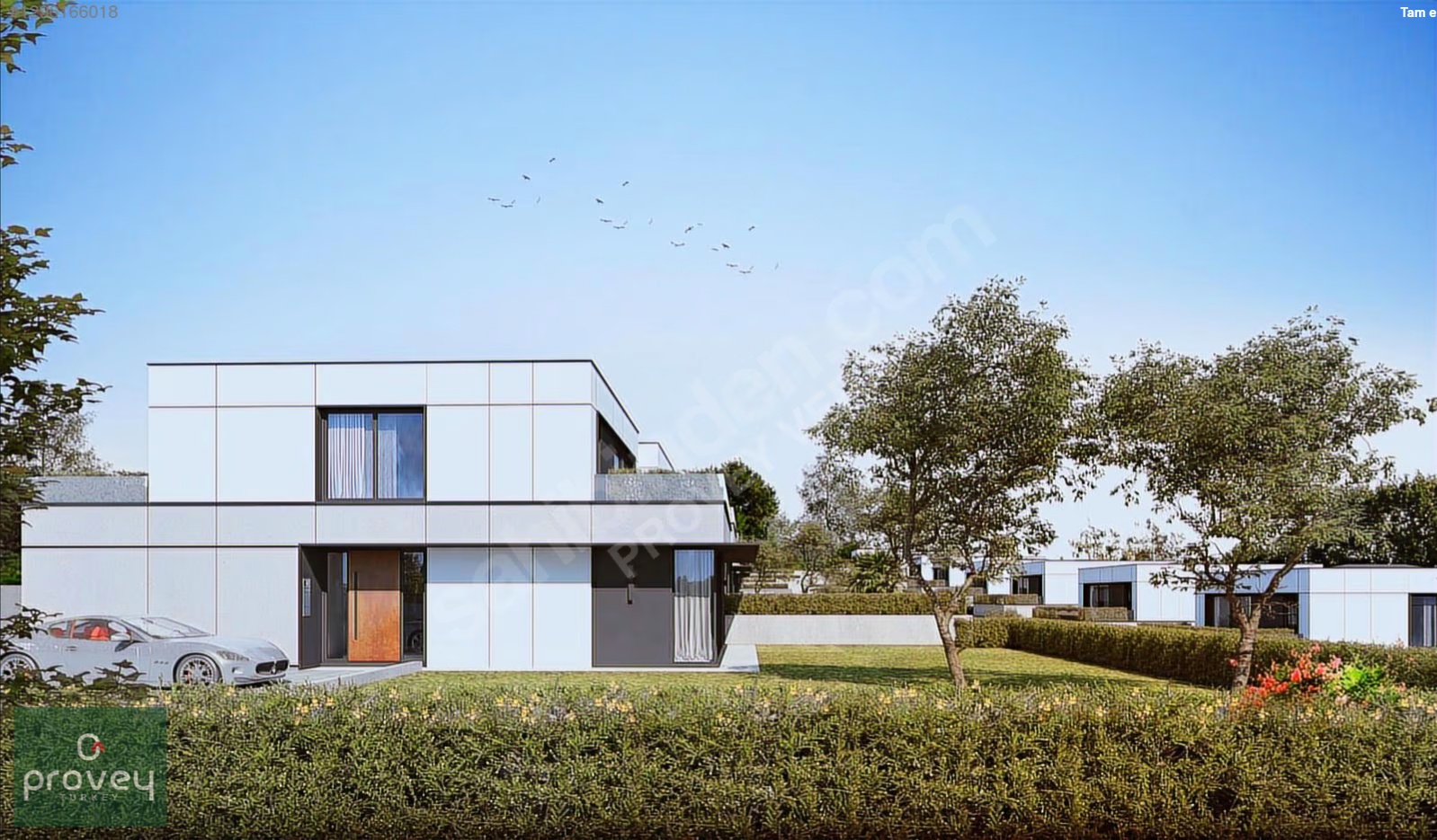 Provey Vera'da Avlu Nilüferköy'de Satılık 4+1 Lüks Villa