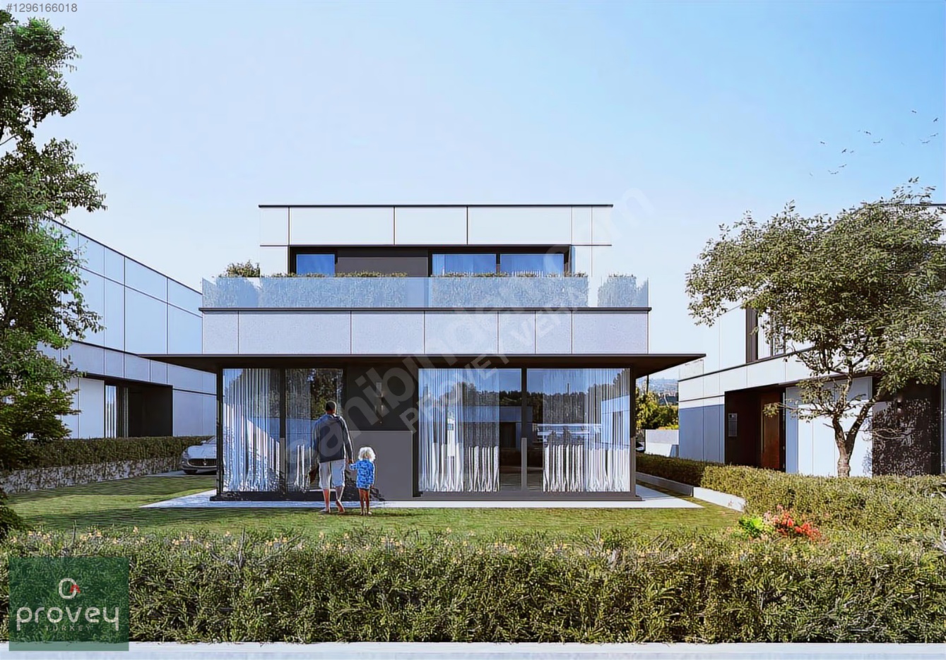 Provey Vera'da Avlu Nilüferköy'de Satılık 4+1 Lüks Villa