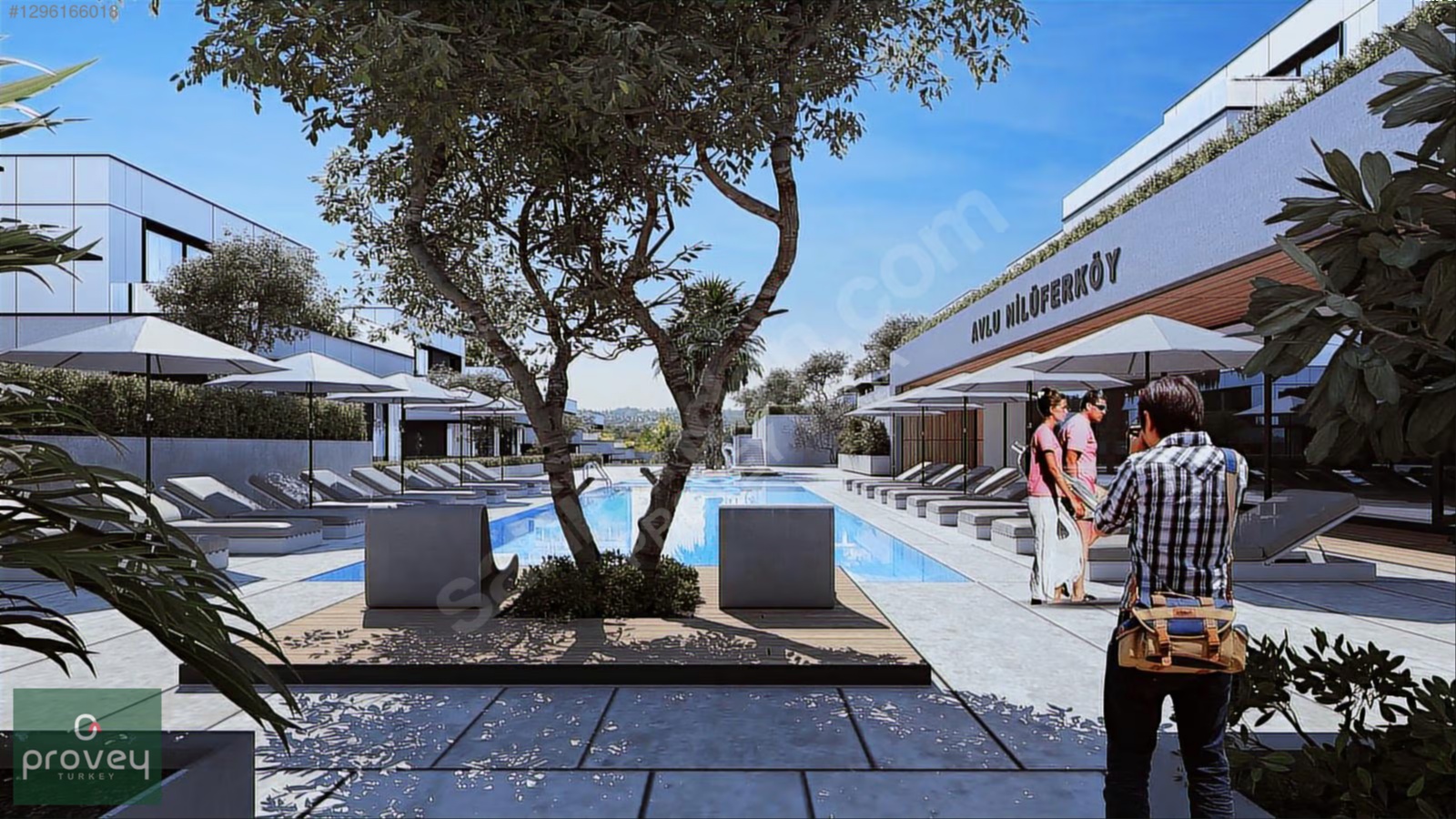 Provey Vera'da Avlu Nilüferköy'de Satılık 4+1 Lüks Villa